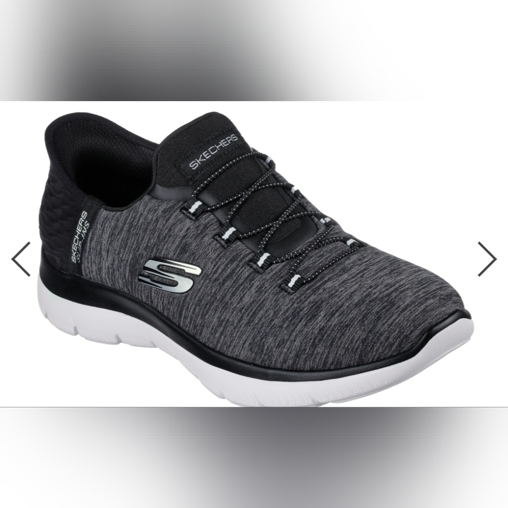 Skechers Women's Summits Dazzling Haze Hands Free Slip In Seakers Size 6 NEW